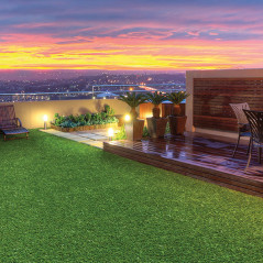gazon synthétique sunset pour jardin